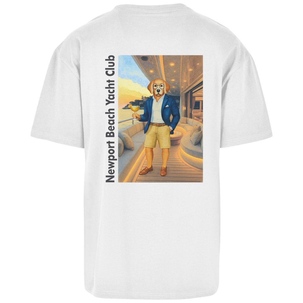Oversize T-Shirt "Flash Yacht Days" - SnuggStreet