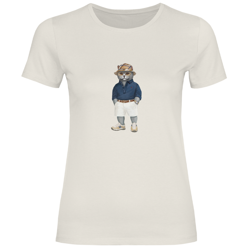 Damen T-Shirt "Fitzroy Yacht Club" - SnuggStreet