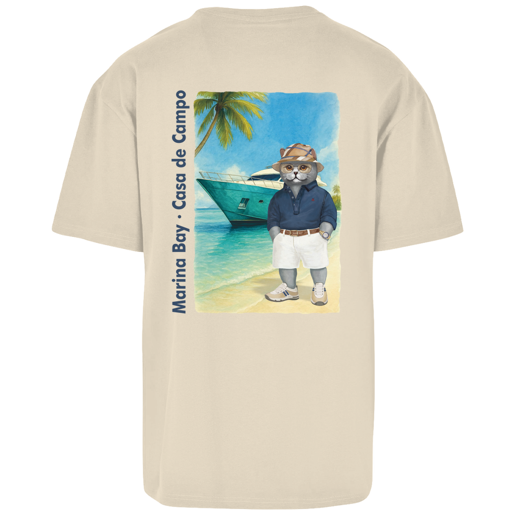 Oversize T-Shirt "Fitzroy Yacht Club" - SnuggStreet