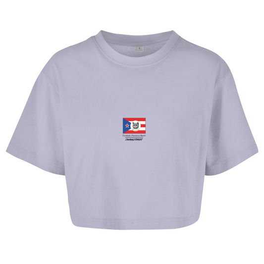 Oversize Crop Top "Fitzroy Puerto Rico"