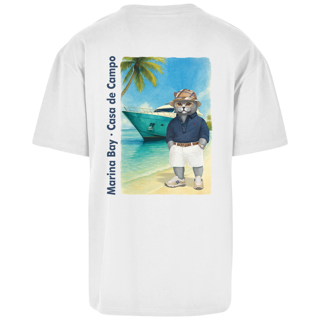 Oversize T-Shirt "Fitzroy Yacht Club" - SnuggStreet