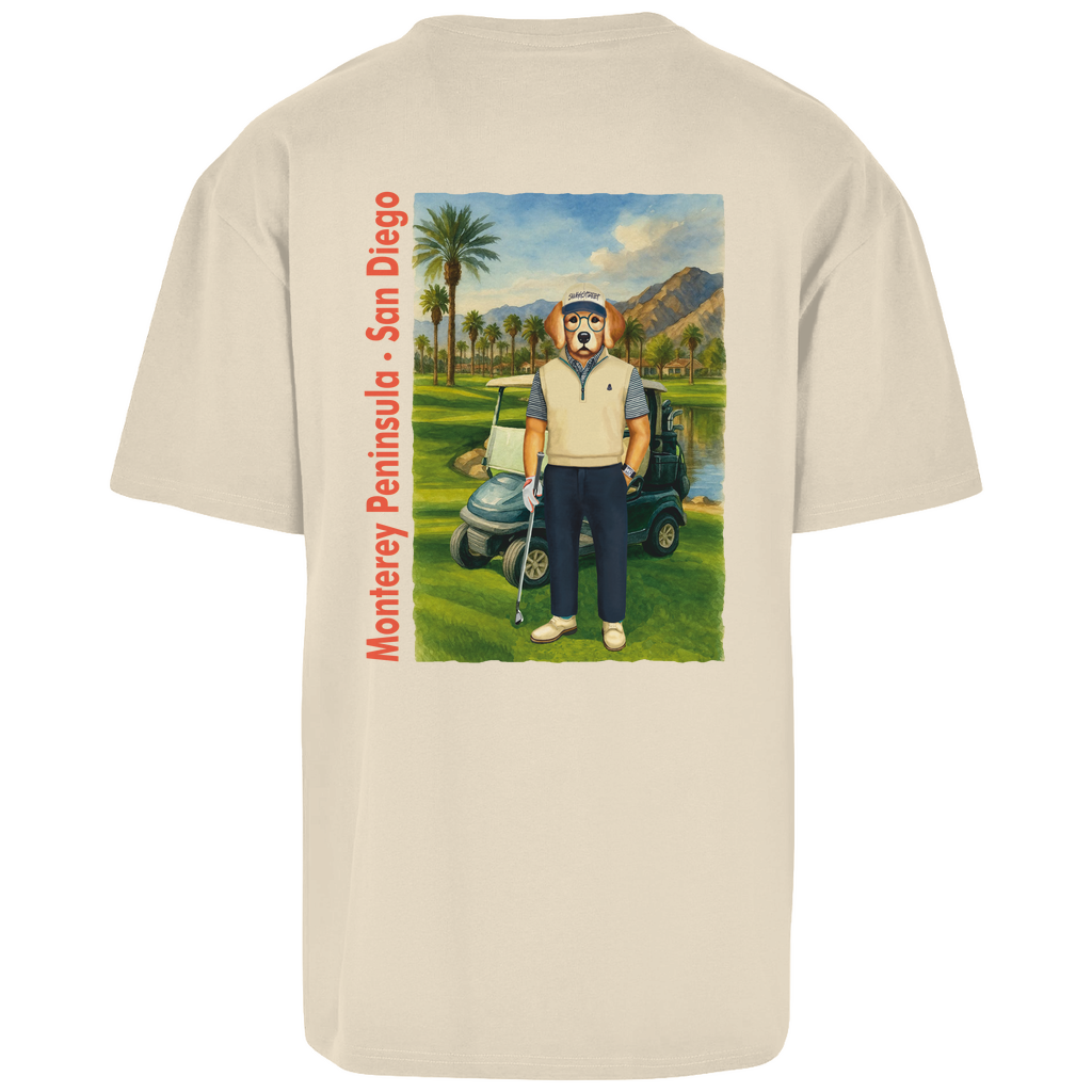 Oversize T-Shirt "Flash Country Club" - SnuggStreet