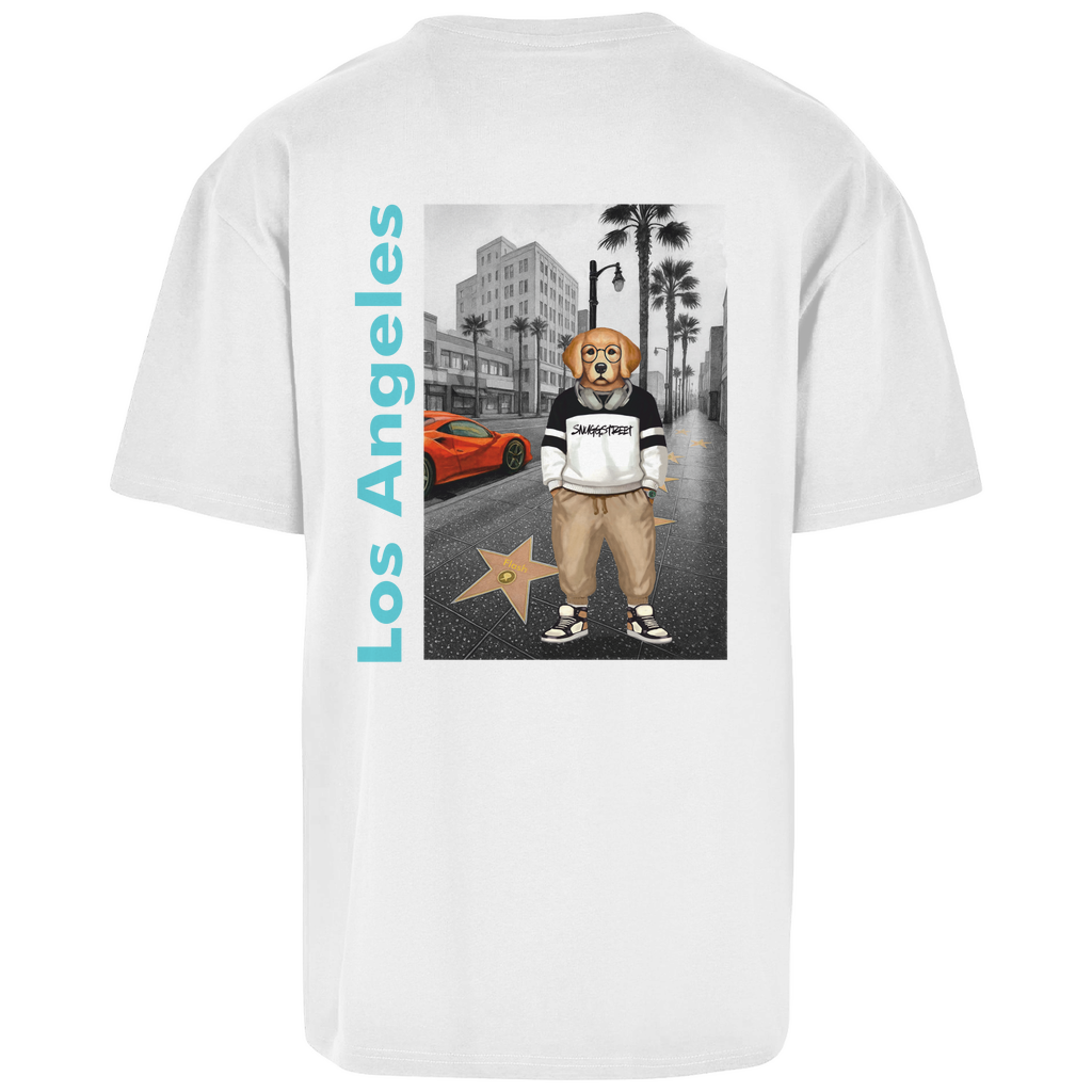 Oversize T-Shirt "Flash Westcoast Vibes" - SnuggStreet