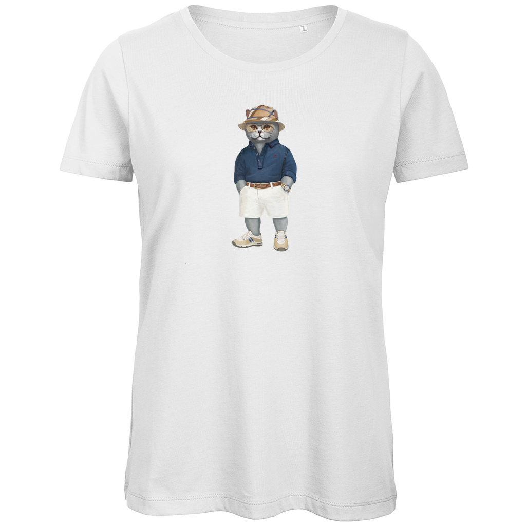 Damen Premium Bio T-Shirt "Fitzroy Yacht Club" - SnuggStreet