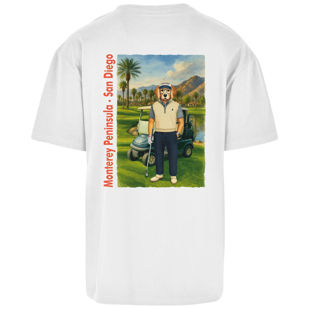 Oversize T-Shirt "Flash Country Club" - SnuggStreet