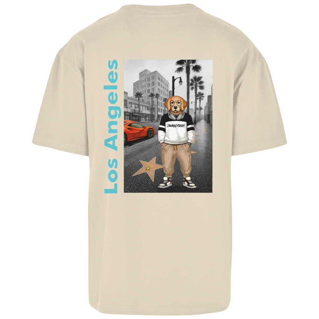 Oversize T-Shirt "Flash Westcoast Vibes" - SnuggStreet